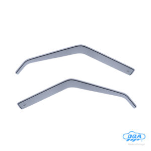 Set deflettori aria anteriori ad incastro, tipo lungo - compatibile per Fiat Fiorino (01/88>08/08)