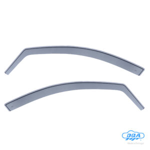 Set deflettori aria anteriori ad incastro, tipo lungo - compatibile per Fiat Panda (09/03>01/12)  - Fiat Panda Classic (02/12>12/12)