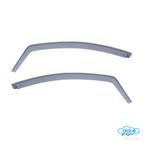 Set deflettori aria anteriori ad incastro, tipo lungo - compatibile per Fiat Grande Punto 5p (09/05>04/12) - Fiat Punto 5p (01/12>04/19) - Fiat Punto Evo 5p (10/09>04/12)