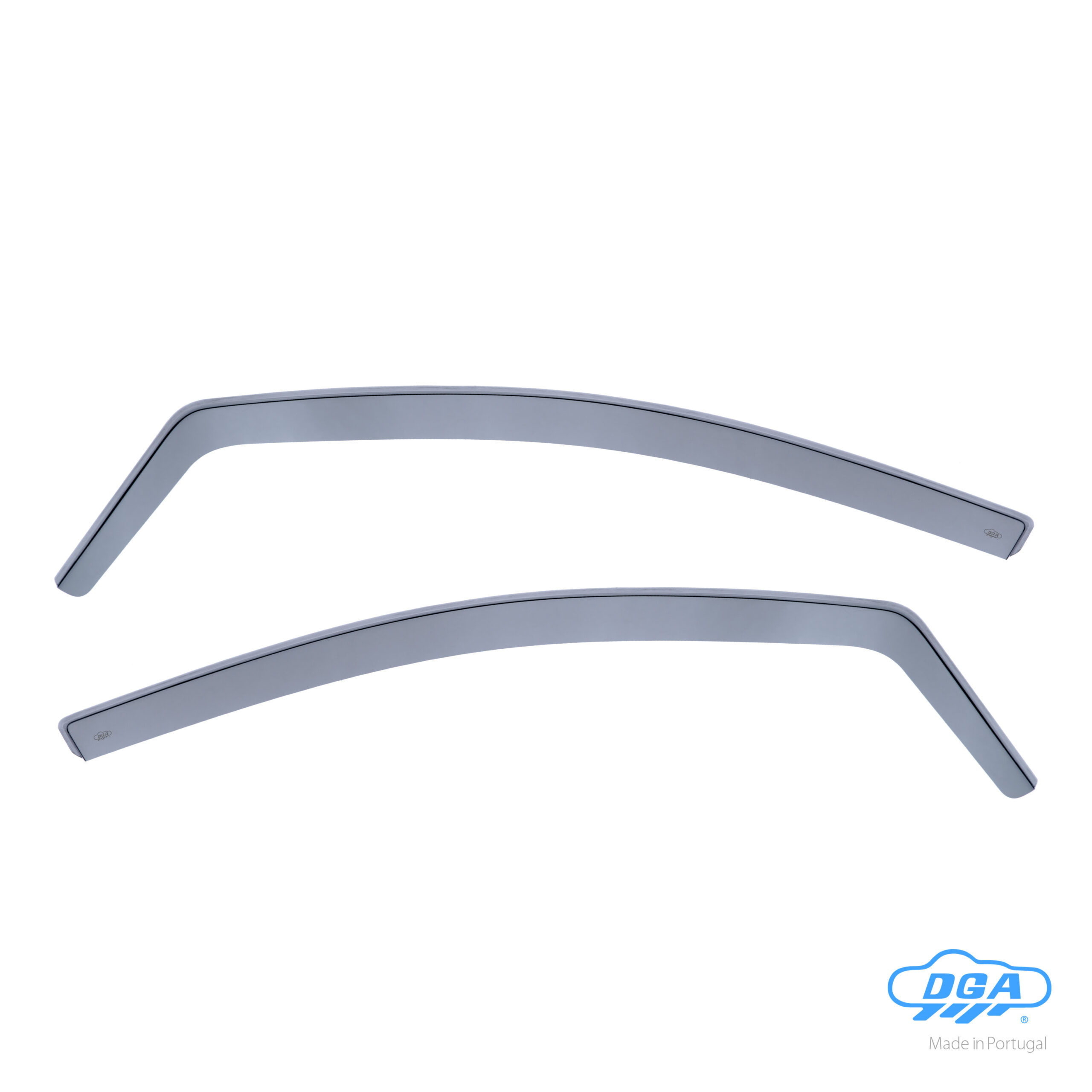 Set deflettori aria anteriori ad incastro, tipo lungo - compatibile per Fiat Grande Punto 3p (09/05>04/12)