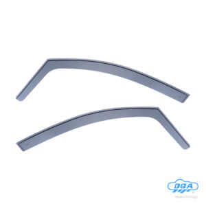 Set deflettori aria anteriori ad incastro, tipo lungo - compatibile per Fiat Panda (02/12>05/24)  - Fiat Panda 4x4 (11/12>08/22)  - Fiat Panda City Cross (10/14>)  - Fiat Panda Van (01/13>)