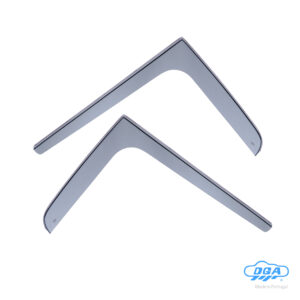 Set deflettori aria anteriori ad incastro, tipo lungo - compatibile per Ford Transit (01/86>06/00)