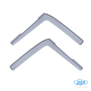 Set deflettori aria anteriori ad incastro, tipo lungo - compatibile per Ford Tourneo Connect (06/02>10/13)  - Ford Transit Connect (06/02>10/13)