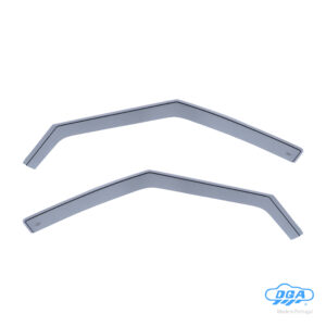 Set deflettori aria anteriori ad incastro, tipo lungo - compatibile per Ford S-Max (04/10>09/15)