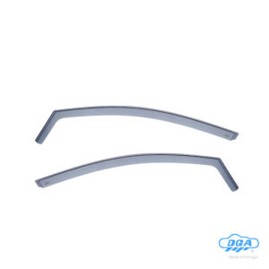 Set deflettori aria anteriori ad incastro, tipo lungo - compatibile per Ford Fiesta 3p (06/17>08/23)