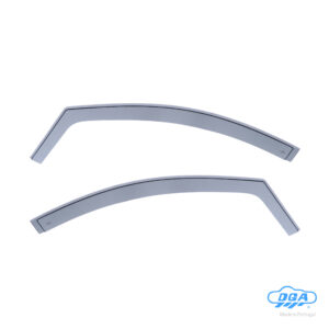 Set deflettori aria anteriori ad incastro, tipo lungo - compatibile per Ford Ka+ (10/16>09/19)