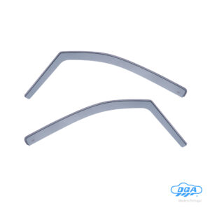 Set deflettori aria anteriori ad incastro, tipo lungo - compatibile per Hyundai H1 (10/97>01/08) - Hyundai H200 (01/02>12/10)