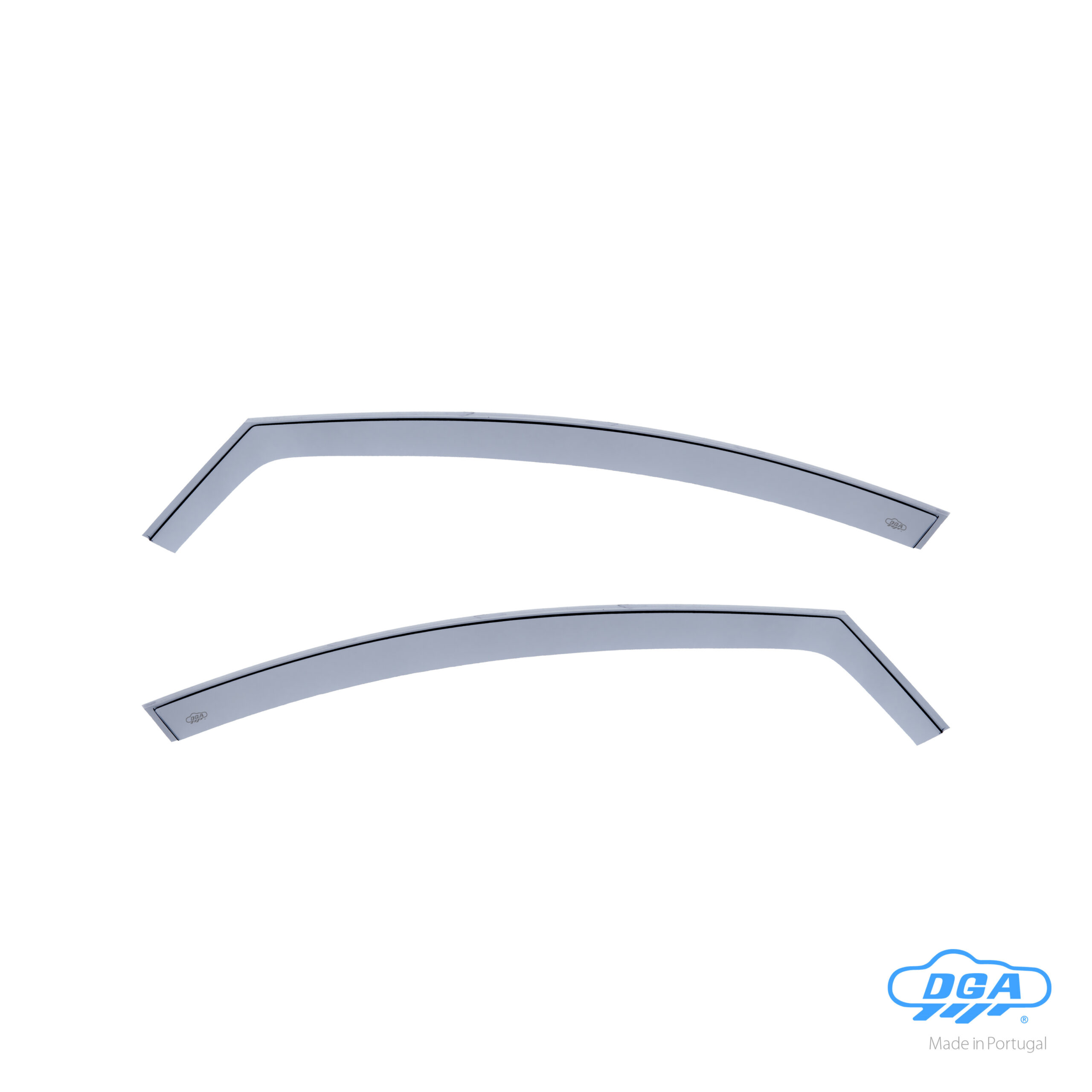 Set deflettori aria anteriori ad incastro, tipo lungo - compatibile per Hyundai i40 4p (04/12>06/15) - Hyundai i40 Wagon (07/11>08/19)