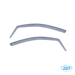 Set deflettori aria anteriori ad incastro, tipo lungo - compatibile per Honda Jazz (10/01>10/08)