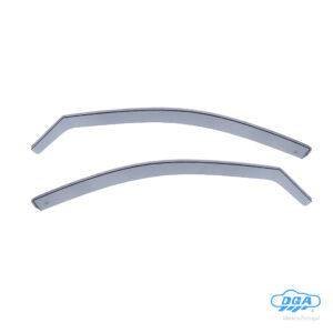 Set deflettori aria anteriori ad incastro, tipo lungo - compatibile per Honda Accord 4p (04/03>05/08)  - Honda Accord Tourer (04/03>06/08)