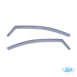 Set deflettori aria anteriori ad incastro, tipo lungo - compatibile per Honda Civic 5p (02/12>02/17)  - Honda Civic Tourer (04/14>04/18)