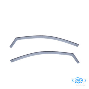 Set deflettori aria anteriori ad incastro, tipo lungo - compatibile per Honda Civic 3p (01/06>01/12)