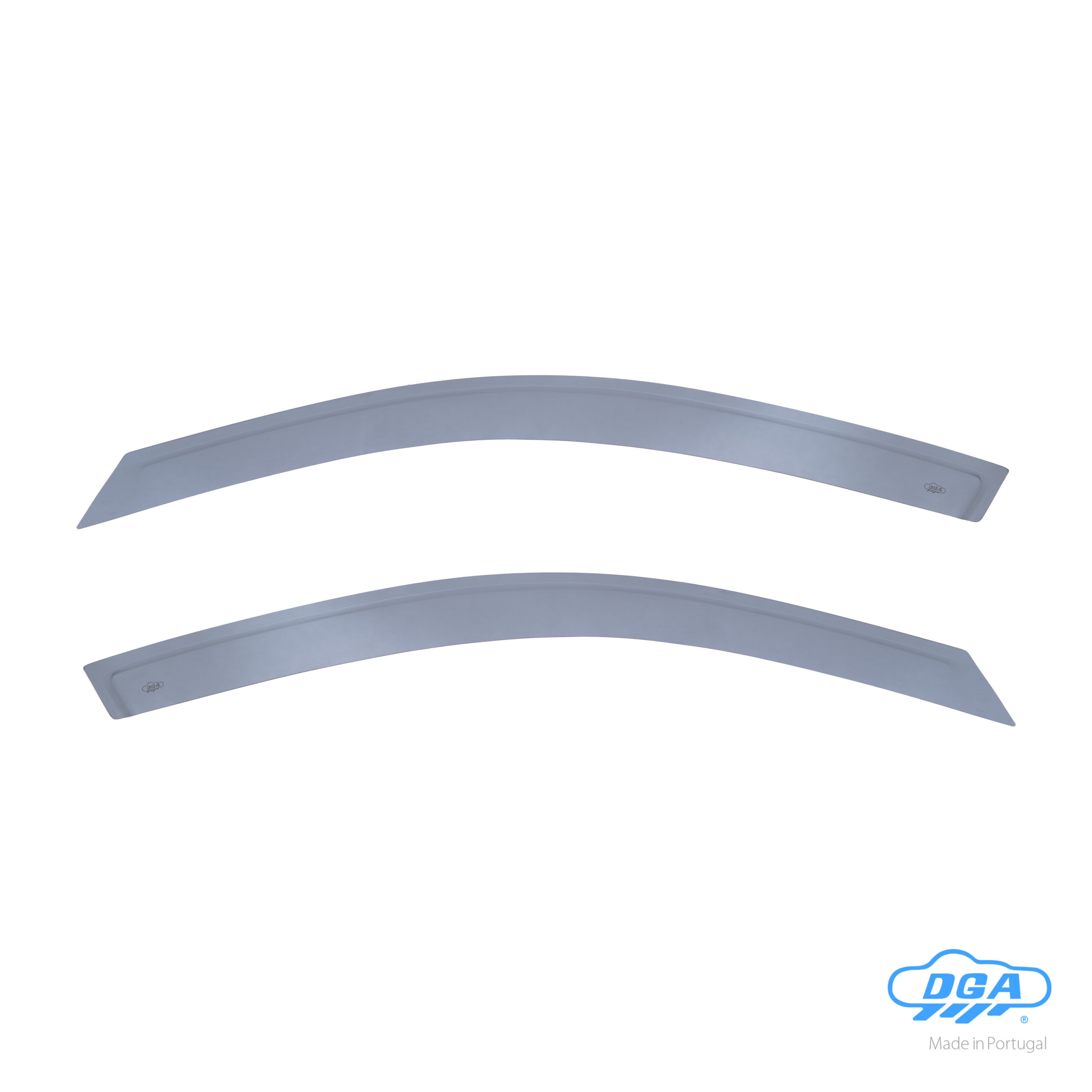 Set deflettori aria anteriori adesivi - compatibile per Mitsubishi Outlander (02/07>09/12)