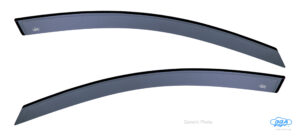 Set deflettori aria anteriori adesivi - compatibile per Mazda 3 4p (01/04>10/10) - Mazda 3 5p (01/04>03/09)