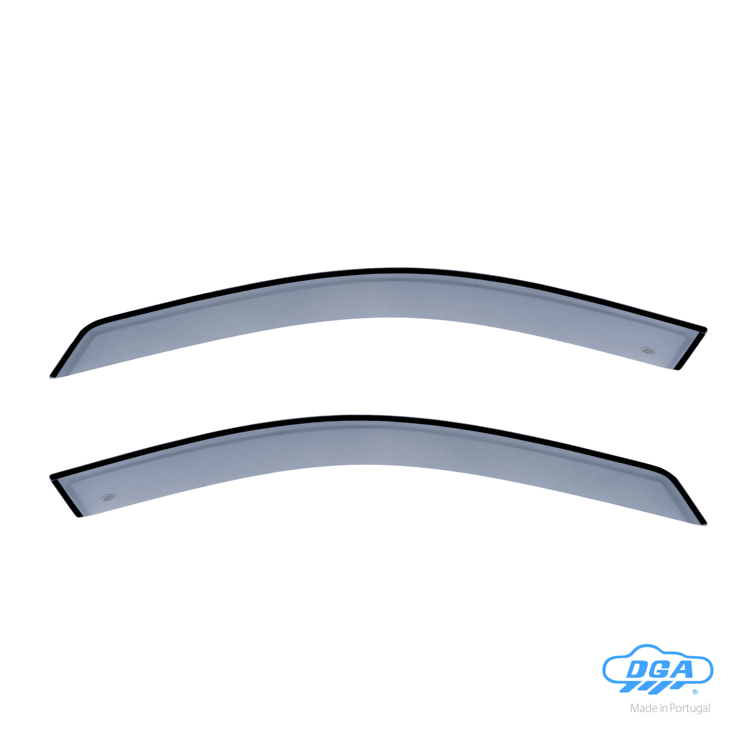 Set deflettori aria anteriori adesivi - compatibile per Mercedes Classe C 4p (02/07>02/14) - Mercedes Classe C sw (01/08>08/14)