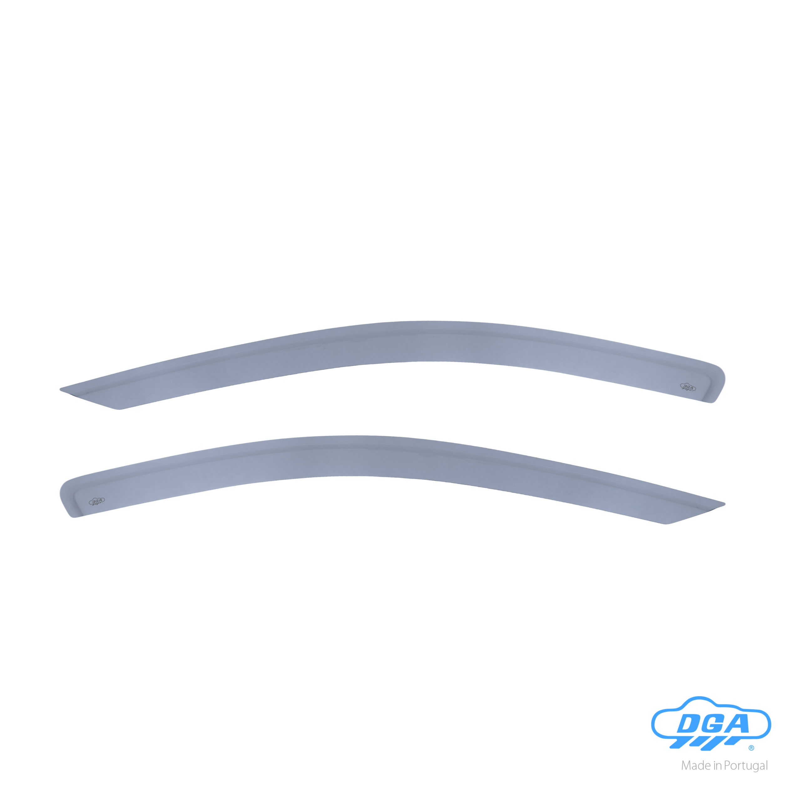 Set deflettori aria anteriori adesivi - compatibile per Mitsubishi Lancer 4p (07/08>12/11) - Mitsubishi Lancer Sportback (07/08>12/11)