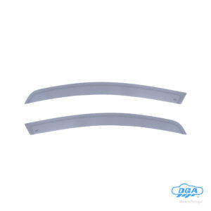 Set deflettori aria anteriori adesivi - compatibile per Opel Corsa D 5p (09/06>11/14)  - Opel Corsa E 5p (12/14>08/19)