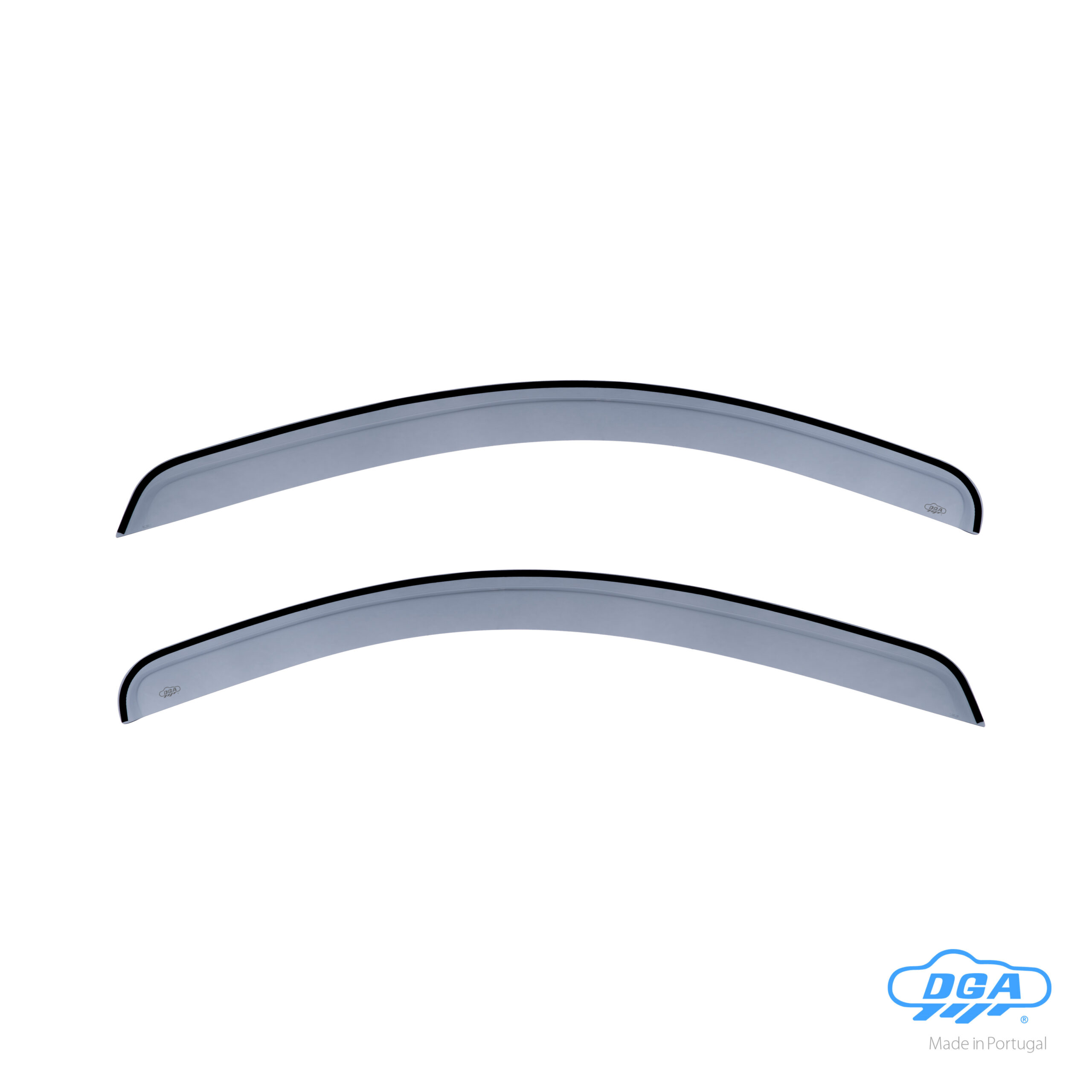 Set deflettori aria anteriori adesivi - compatibile per Aixam City (07/10>) - Aixam Coupé (01/16>) - Aixam Crossline (01/16>) - Aixam Crossover (01/10>) - Aixam Minauto (01/10>) - Aixam Sensation City (01/16>) - Aixam Vision (01/10>)