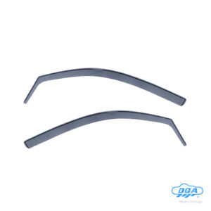 Set deflettori aria anteriori ad incastro, tipo lungo - compatibile per Lancia Ypsilon 3p (09/03>05/11)