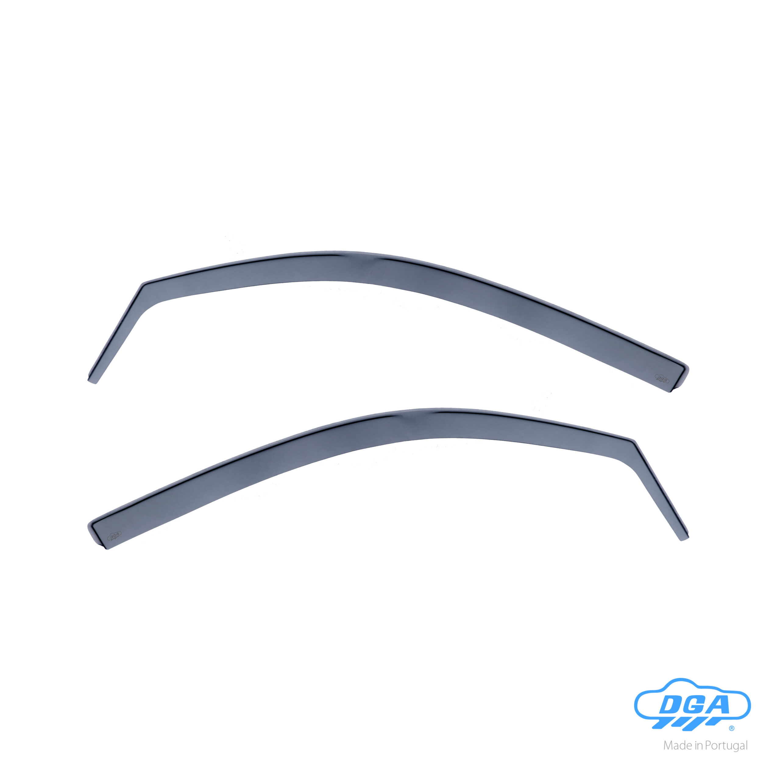 Set deflettori aria anteriori ad incastro, tipo lungo - compatibile per Lancia Ypsilon 3p (09/03>05/11)