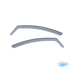 Set deflettori aria anteriori ad incastro, tipo lungo - compatibile per Lancia Delta (06/08>06/15)