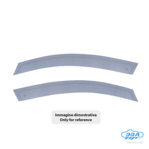 Set deflettori aria anteriori adesivi - compatibile per Tesla Model 3 4p (03/19>08/23)