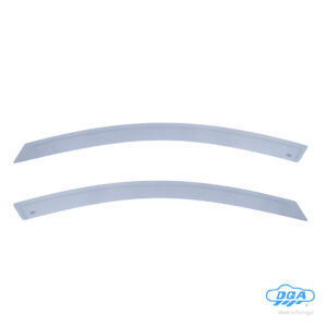 Set deflettori aria anteriori adesivi - compatibile per Volvo S40 (01/04>12/12)  - Volvo V50 sw (02/04>04/13)