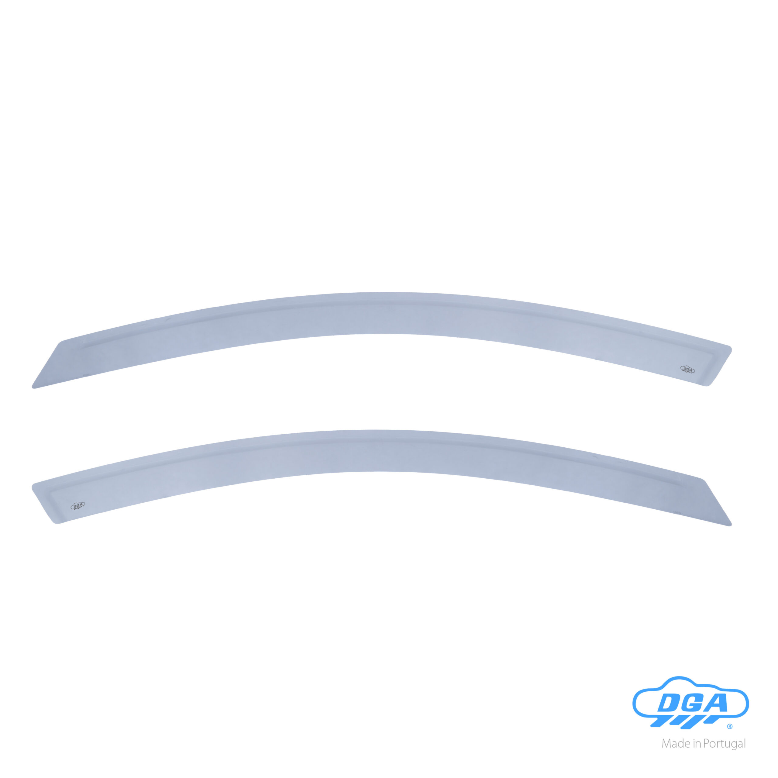 Set deflettori aria anteriori adesivi - compatibile per Volvo S40 (01/04>12/12) - Volvo V50 sw (02/04>04/13)