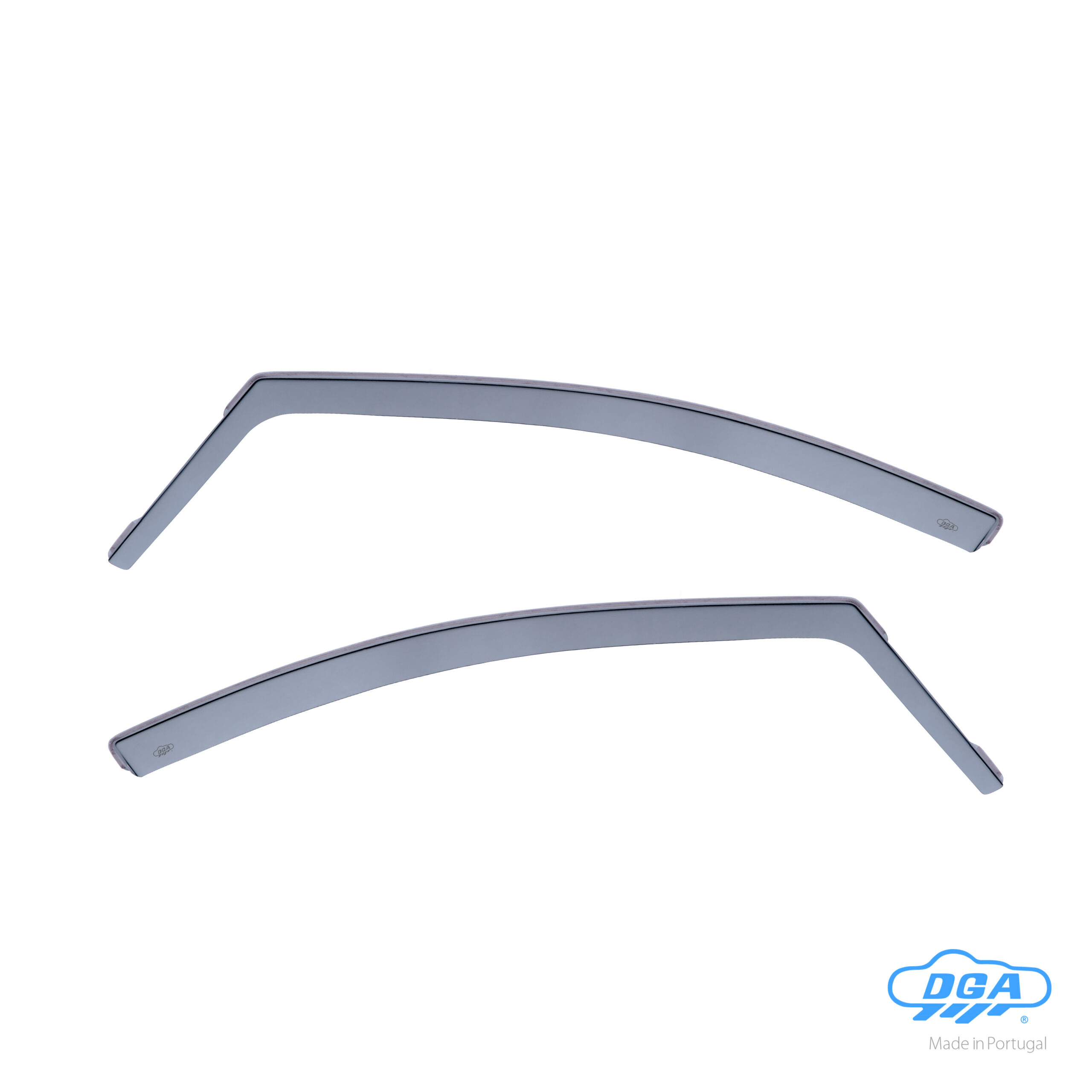 Set deflettori aria anteriori ad incastro, tipo lungo - compatibile per Mercedes Classe A 5p (09/04>09/12)