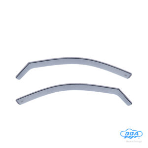 Set deflettori aria anteriori ad incastro, tipo lungo - compatibile per Mercedes Classe E 4p (03/09>06/16) - Mercedes Classe E sw (09/09>11/16)