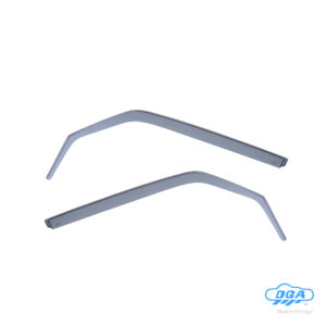 Set deflettori aria anteriori ad incastro, tipo lungo - compatibile per Mitsubishi Pajero 3p (04/00>10/06)