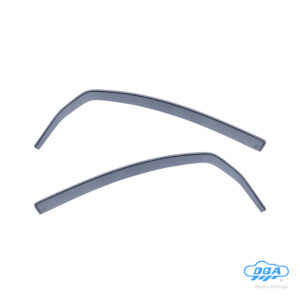 Set deflettori aria anteriori ad incastro, tipo lungo - compatibile per Mitsubishi Colt 3p (03/05>12/08)