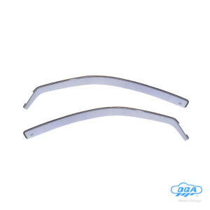 Set deflettori aria anteriori ad incastro, tipo lungo - compatibile per Nissan Micra 3p (01/03>10/10)