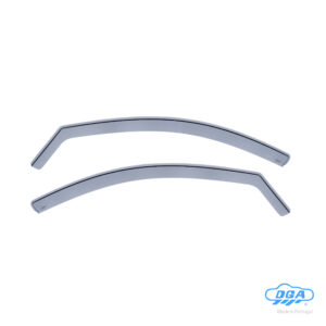 Set deflettori aria anteriori ad incastro, tipo lungo - compatibile per Nissan Micra (11/10>02/17)