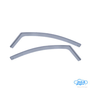 Set deflettori aria anteriori ad incastro, tipo lungo - compatibile per Nissan Leaf (04/12>08/17)