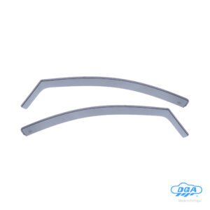 Set deflettori aria anteriori ad incastro, tipo lungo - compatibile per Nissan Pulsar (10/14>12/18)