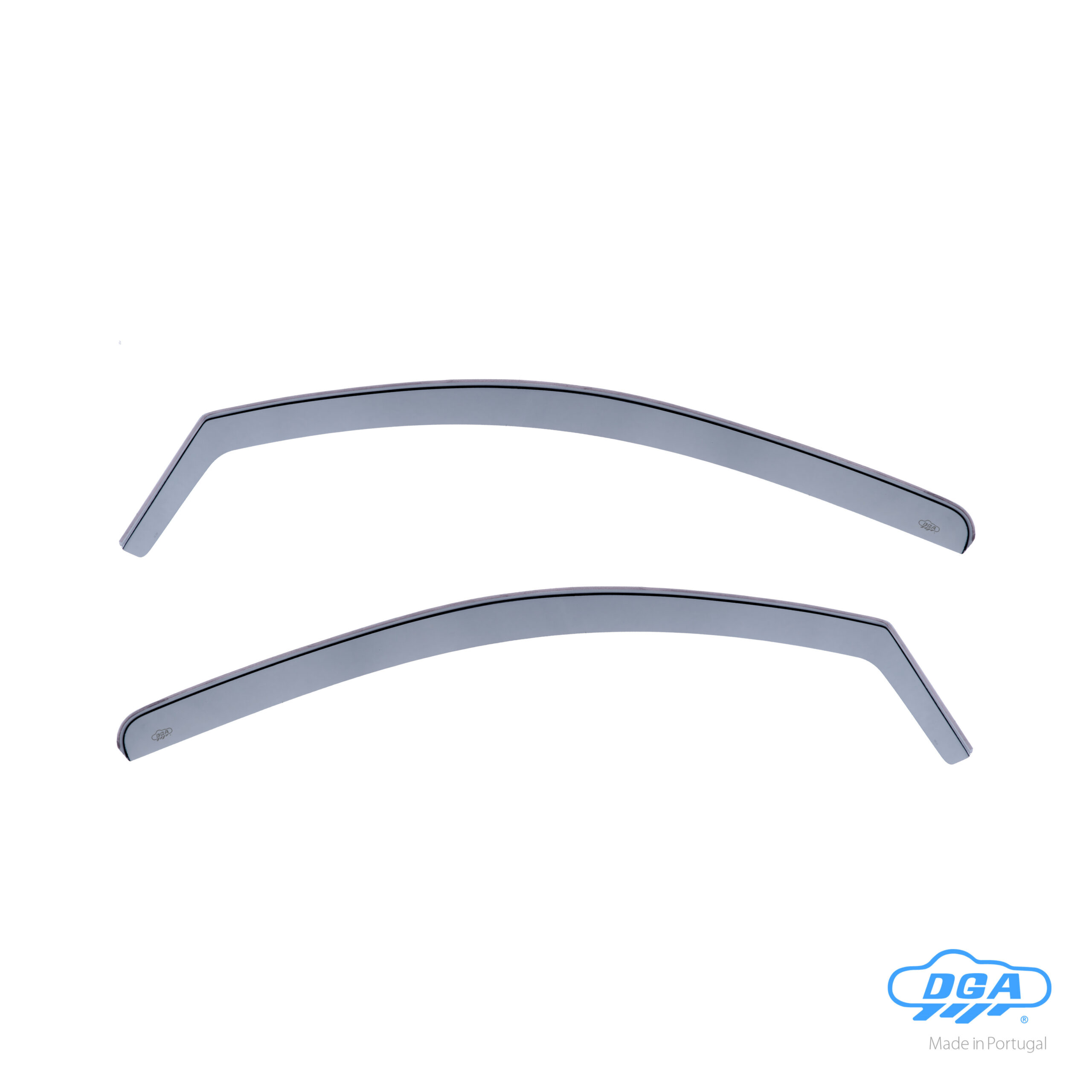 Set deflettori aria anteriori ad incastro, tipo lungo - compatibile per Opel Corsa C 3p (10/00>08/06)