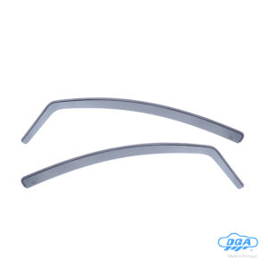 Set deflettori aria anteriori ad incastro, tipo lungo - compatibile per Opel Corsa D 3p (09/06>11/14)  - Opel Corsa E 3p (12/14>08/19)