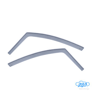 Set deflettori aria anteriori ad incastro, tipo lungo - compatibile per Opel Meriva (05/10>05/17)