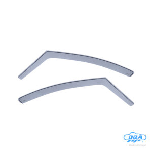 Set deflettori aria anteriori ad incastro, tipo lungo - compatibile per Peugeot 308 5p (09/07>09/13) - Peugeot 308 sw (05/08>04/14)