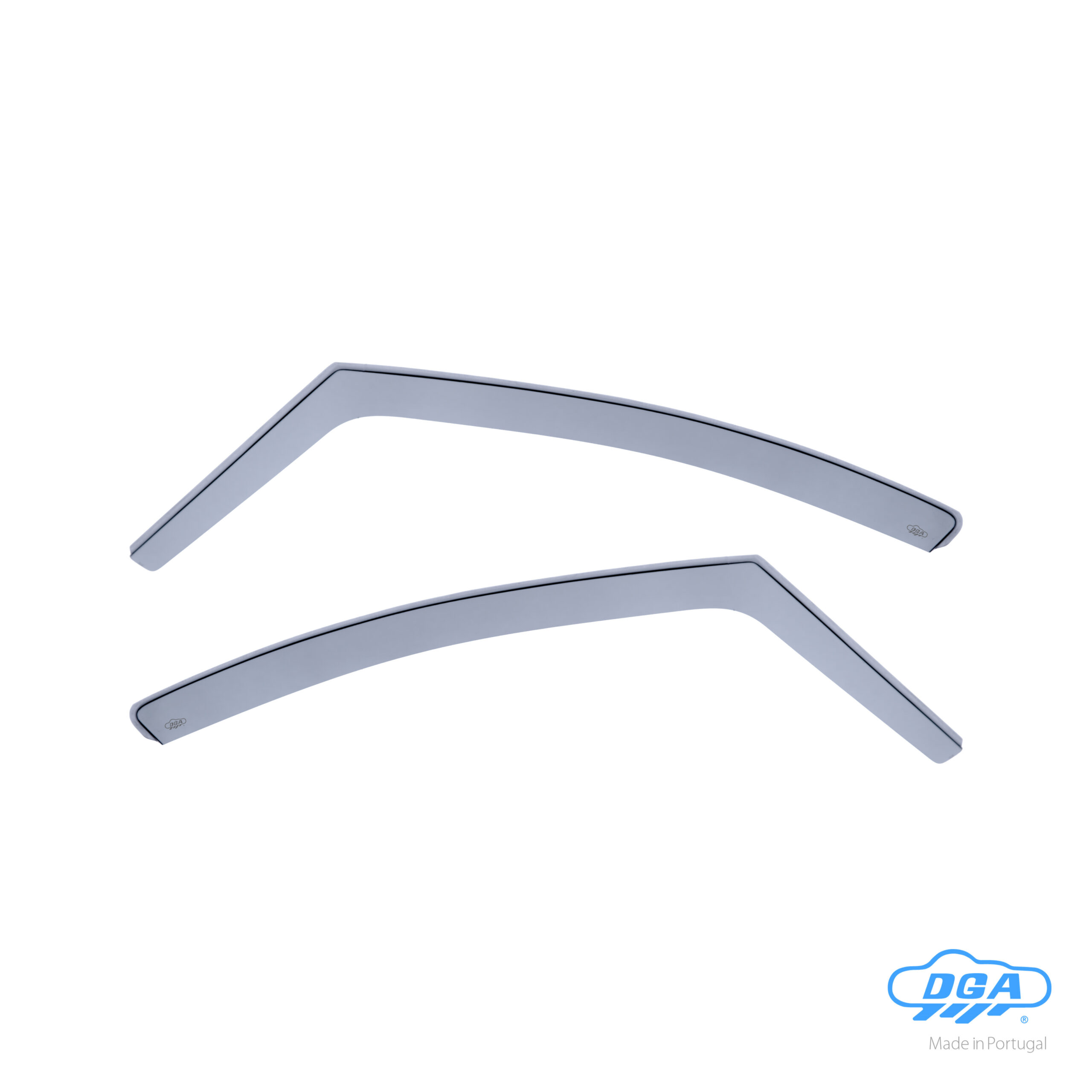 Set deflettori aria anteriori ad incastro, tipo lungo - compatibile per Peugeot 308 5p (09/07>09/13) - Peugeot 308 sw (05/08>04/14)