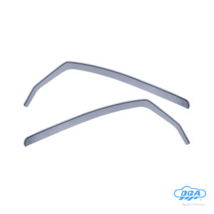 Set deflettori aria anteriori ad incastro, tipo lungo - compatibile per Peugeot 1007 (05/05>05/10)