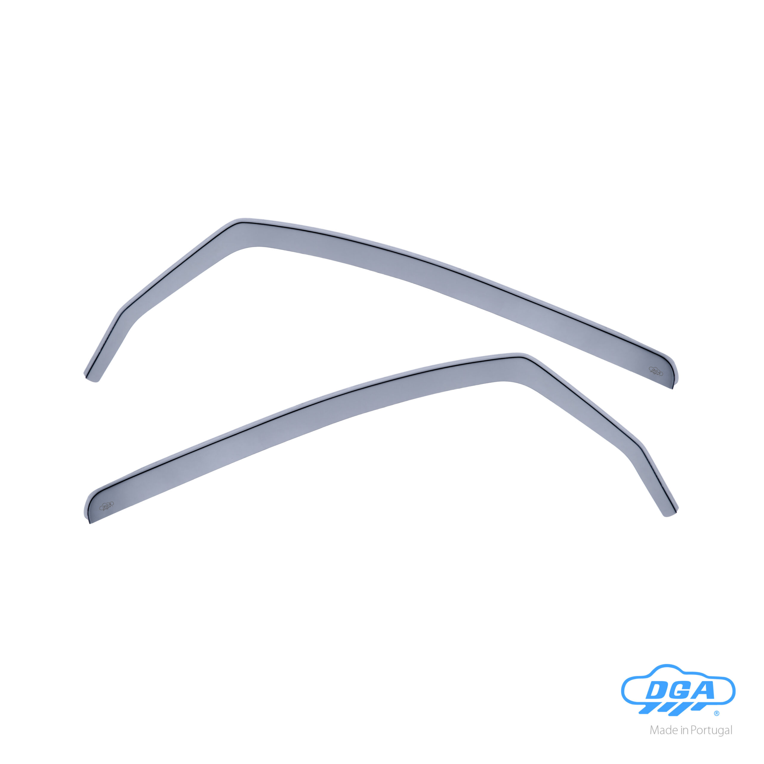 Set deflettori aria anteriori ad incastro, tipo lungo - compatibile per Peugeot 1007 (05/05>05/10)