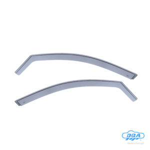 Set deflettori aria anteriori ad incastro, tipo lungo - compatibile per Peugeot 308 5p (10/13>07/21)  - Peugeot 308 sw (05/14>08/21)