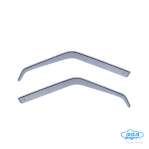 Set deflettori aria anteriori ad incastro, tipo lungo - compatibile per Aixam A-540 ()