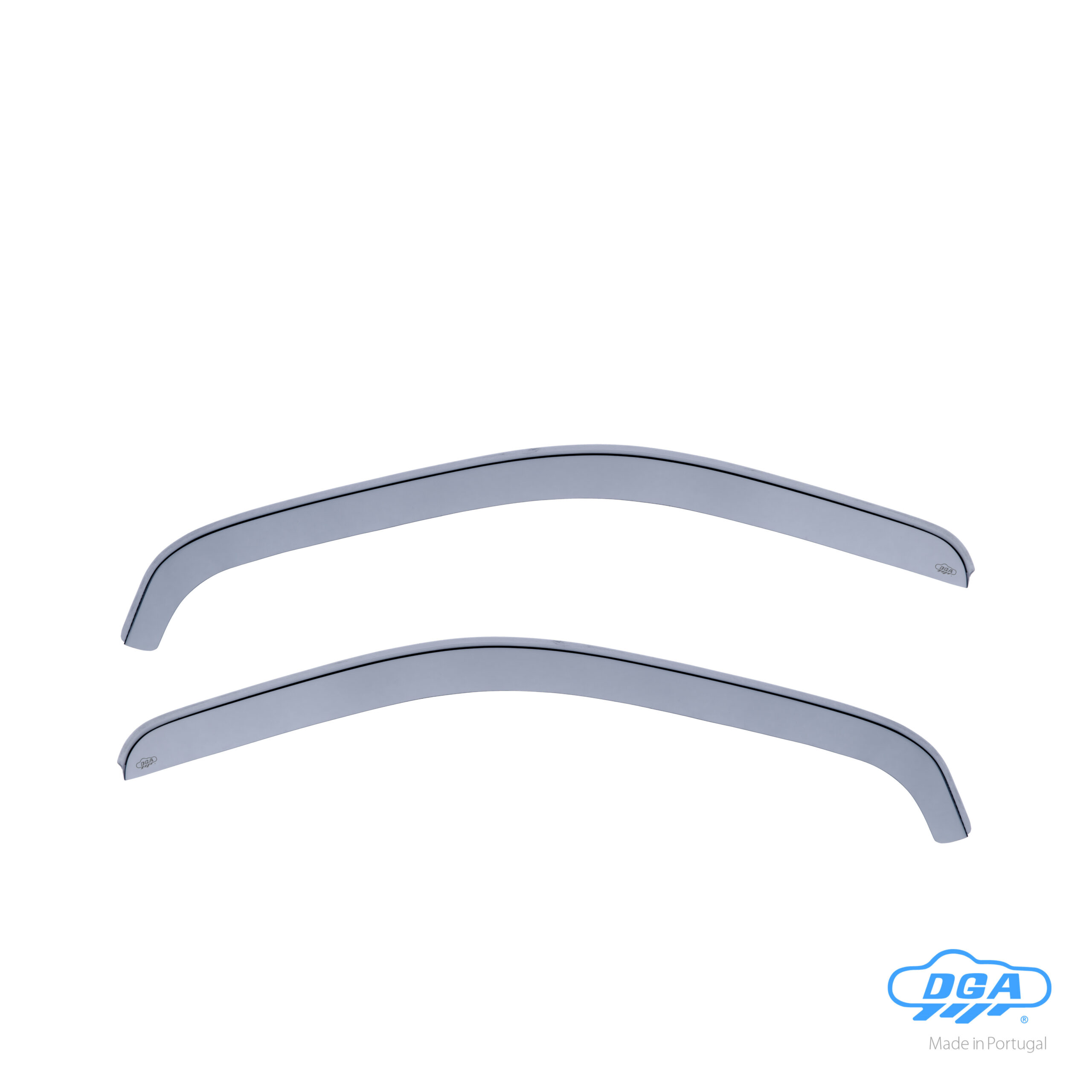 Set deflettori aria anteriori ad incastro, tipo lungo - compatibile per Microcar M8 (01/12>)