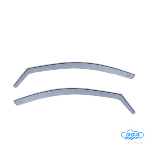 Set deflettori aria anteriori ad incastro, tipo lungo - compatibile per Renault Laguna III 5p (10/07>04/13) - Renault Laguna III Sportour (10/07>06/16)