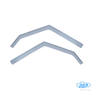 Set deflettori aria anteriori ad incastro, tipo lungo - compatibile per Land Rover Range Rover (01/87>05/94)