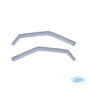 Set deflettori aria anteriori ad incastro, tipo lungo - compatibile per Land Rover Evoque 5p (04/11>12/18)