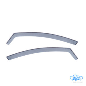 Set deflettori aria anteriori ad incastro, tipo lungo - compatibile per Seat Ibiza 5p (06/08>05/17) - Seat Ibiza ST (06/10>05/17)